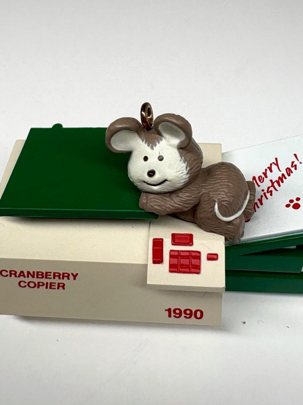 1990 Hallmark Keepsake Ornament titled "Copy of Cheer"